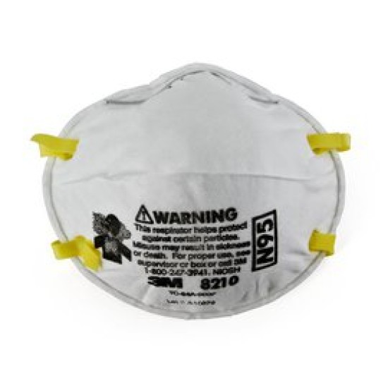 3M™ 8210 N95 Disposable Particulate Respirator