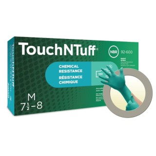 Ansell Medium Green TouchNTuff® Latex-Free Nitrile Disposable with