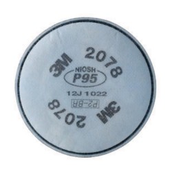 3M  2078 P95 Particulate Filter With Nuisance Level Organic VaporAcid Gas Relief