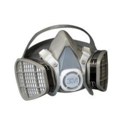 3M  Medium 5000 Series Half Face Disposable Air Purifying Respirator