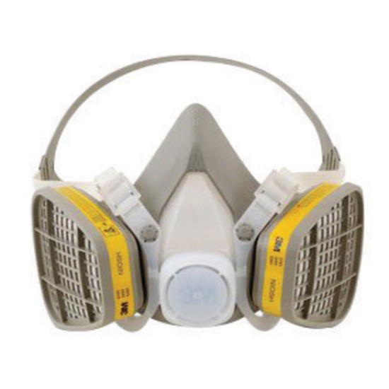 3M  Medium 5000 Series Half Face Disposable Air Purifying Respirator