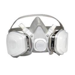 3M  Medium 5000 Series Half Face Disposable Air Purifying Respirator