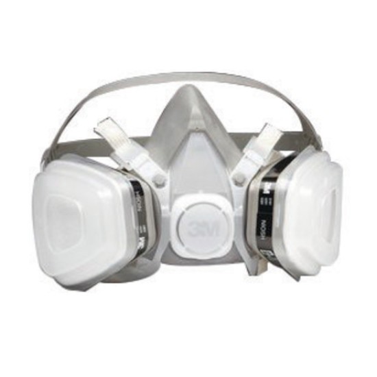 3M  Medium 5000 Series Half Face Disposable Air Purifying Respirator