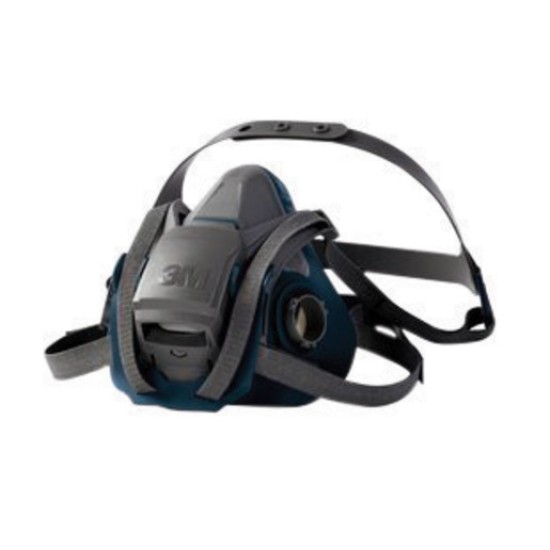 3M  Small 6500 Series Half Face Rugged Comfort Reusable Air Purifying Respirator With 4 Point Harness