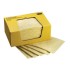 3M™ 9 1/4" X 14 1/2" Yellow Polypropylene Sorbent Pad