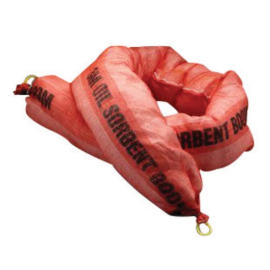 3M™ 8" X 10' Orange Polyester/Polypropylene Sorbent Boom