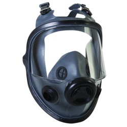 Honeywell Medium - Large 5400 Series Full Face Elastomeric Air Purifying Respirator With 4-Point Head Strap