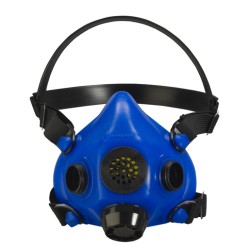 Honeywell Large RU8500 Series Half Face Silicone Air Purifying Respirator With Speech Diaphragm