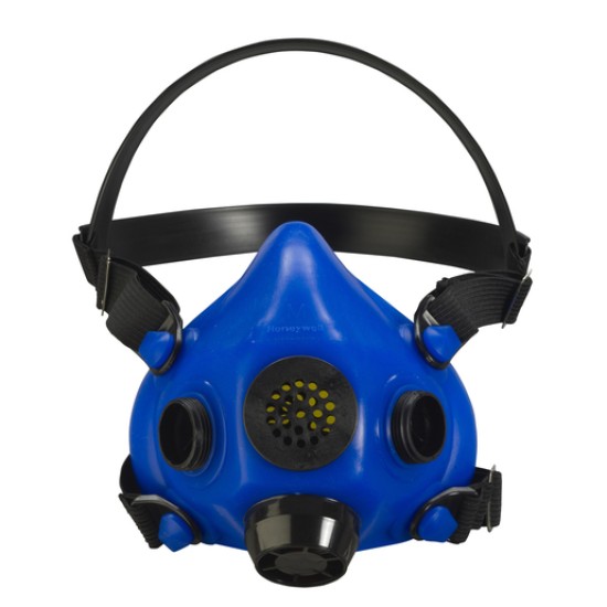 Honeywell Large RU8500 Series Half Face Silicone Air Purifying Respirator With Speech Diaphragm