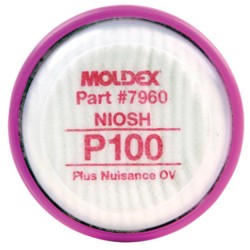 Moldex  Large 7000 7800 9000 Series Full Face Air Purifying Respirator